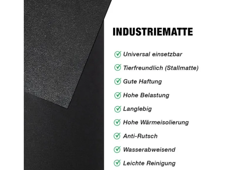 KARAT Stallmatte GW3006 Universal Wasserbeständig Robust 100 x 300 x 0,3 cm