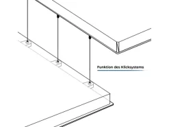 KARAT WPC Terrassenfliesen Royal Wetterfest 30 x 30 cm Hellbraun 11er-Set 1 m²