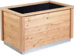 KGT Holz-Hochbeet Woody-Light 74 cm x 127 cm x 80 cm