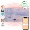 Klarstein Wonderwall Air Art Smart Infrarotheizung 120x60 cm 700 W Wandinstallation App-Steuerung Motiv Sonnenaufgang Weiß