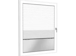 Klebeplissee 90 cm x 190 cm Weiß