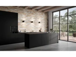 Klimex Verblender Feinsteinzeug UltraStrong Long Brick 40 cm x 16 cm Weiß-Braun