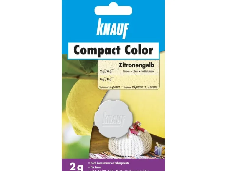 Knauf Compact Color Zitrone 2 g