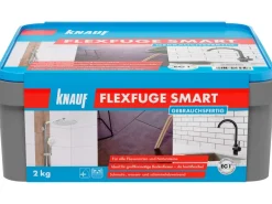 Knauf Fugenmörtel Flexfuge smart Silbergrau 2 kg