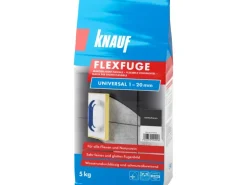 Knauf Fugenmörtel Flexfuge Universal Samtschwarz 5 kg