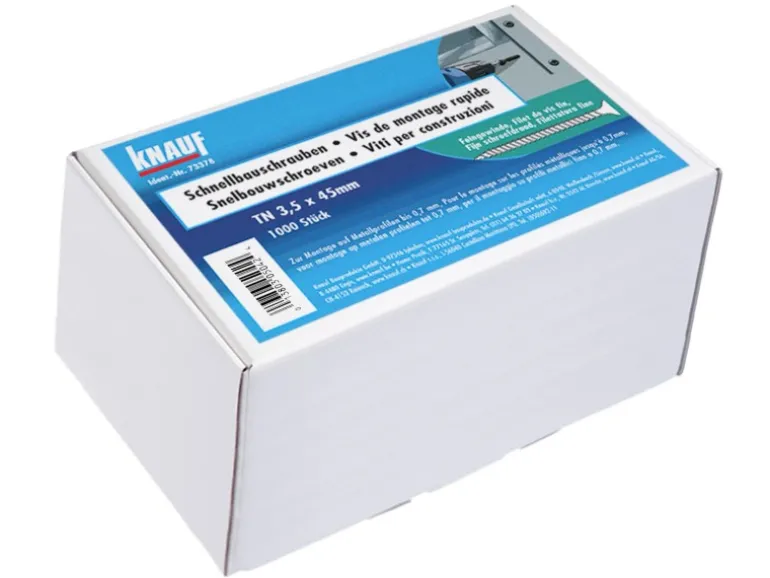 Knauf Schnellbauschrauben TN 3,5 x 45 mm 1.000 Stück
