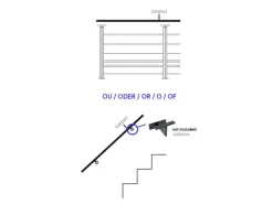 Kordo Handlauf Tannenholz der Geländerserie Moka
