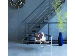 Kordo Treppengeländerset 4m Stahl Schwarzen Metall Handlauf Universo