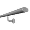 Kordo Wandhandlauf-Set Aluminium und Stützen Grau Prestio