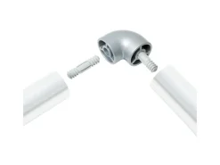 Kordo Winkelstück Für Handläufe 90 Grad Aluminium Alufarbe Inoline