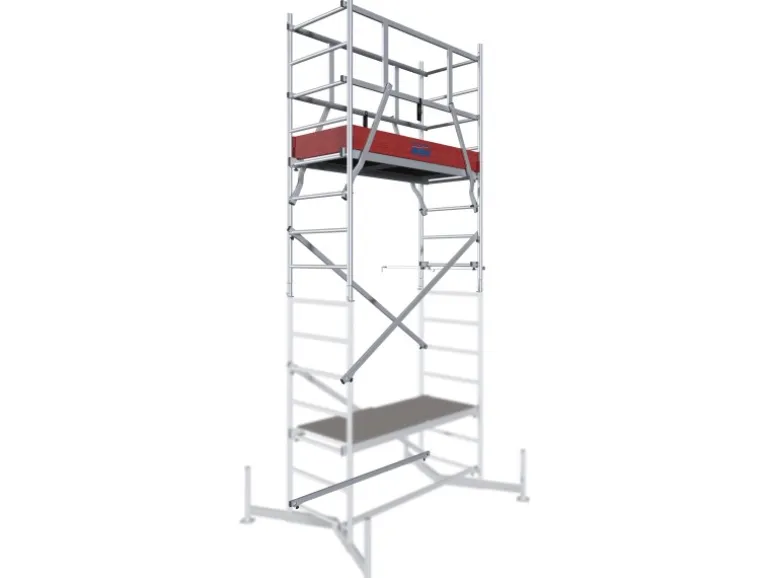 Krause Alu-Arbeitsgerüst Monto ClimTec erste Aufstockung