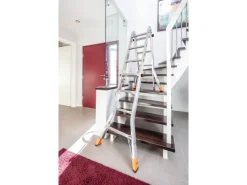 Krause Gelenk-Teleskopleiter Monto TeleMatic 4 x 4 Sprossen