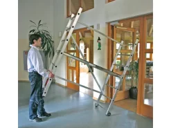 Krause Kleingerüst Corda Arbeitshöhe 3 m mit Rollen