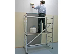 Krause Kleingerüst Corda Arbeitshöhe 3 m mit Rollen