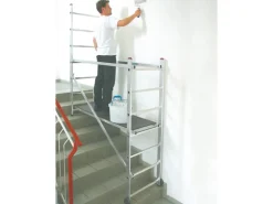 Krause Kleingerüst Corda Arbeitshöhe 3 m mit Rollen