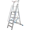 Krause Stabilo Stufen-Steh-Leiter mit Plattform & Sicherheitsbügel 7 Stufen