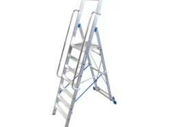 Krause Stufen-Stehlleiter mit großer Standplattform 7 Stufen