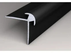 Kronoflooring Außeneckprofil Rock the Wall Aluminium 265 cm Schwarz