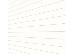 Kronoflooring Decken- und Wandpaneel Dekor Uni Weiß Glänzend 200 x 20,2 x 1 cm