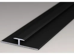 Kronoflooring Verbindungsprofil Rock the Wall Aluminium 265 cm Schwarz