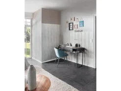 Kronoflooring Wand- und Deckenpaneel Dekor Eiche Hellgrau 130 x 20,2 x 1 cm