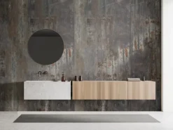 Kronoflooring Wandverkleidung Rock the Wall Native Steel 265 cm x 123 cm