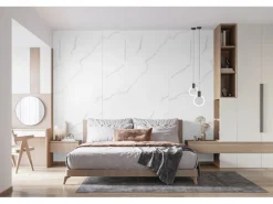 Kronoflooring Wandverkleidung Rock the Wall Statuario 265 x 123 cm Weiß