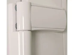 Kunsstoff-Haustür K043 innen weiß/aussen anthrazit 100 x 200 cm DIN R