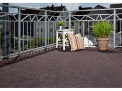 Kunstrasen-Matte Field mit Noppen 400 cm x 200 cm 4 mm Braun