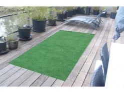 Kunstrasenteppich Green 133 x 300 cm Grün