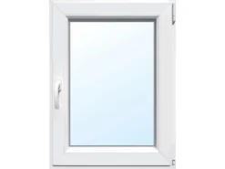 Kunststoff-Fenster 2-Fach Verglasung Weiß BxH 95 cm x 120 cm Anschlag Rechts