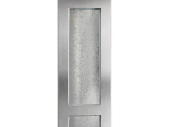 Kunststoff-Haustür 110 cm x 210 cm K014 Anschlag Links Weiß