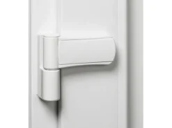 Kunststoff-Haustür 110 cm x 210 cm K014 Anschlag Rechts Weiß