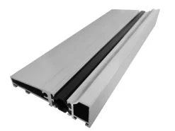 Kunststoff-Haustür 100 cm x 200 cm K017 Anschlag Links Anthrazit/Weiß