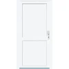 Kunststoff-Nebeneingangstür 98 cm x 198 cm K507 Weiß Anschlag Rechts