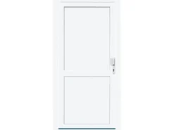 Kunststoff-Nebeneingangstür 98 cm x 198 cm K507 Weiß Anschlag Rechts