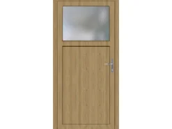 Kunststoff-Nebeneingangstür K504 98 cm x 198 cm DIN R Dekor Kiefer