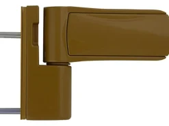 Kunststoff-Nebeneingangstür K504 98 cm x 198 cm DIN R Dekor Golden Oak