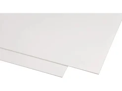 Kunststoffplatte "Guttagliss Hobbycolor" Weiß 50 cm x 50 cm
