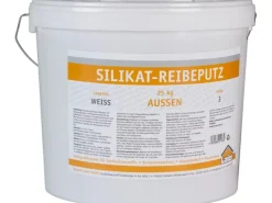 Laier Silikat-Reibeputz Körnung 3 mm Weiß 25 kg