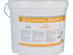 Laier Silikonharz-Dekorputz Körnung 2 mm Weiß 25 kg