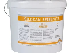 Laier Siloxan-Reibeputz Körnung 2 mm Weiß 25 kg