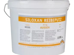 Laier Siloxan-Reibeputz Körnung 3 mm Weiß 25 kg