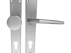 Langschildgarnitur "Maria-LS" Wohnungseingangstüren Aluminium F1