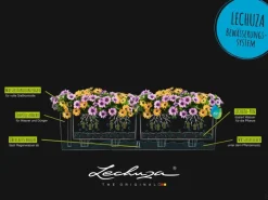 Lechuza® Pflanzgefäß Balconera Color 80 Muskat 79 cm x 19 cm