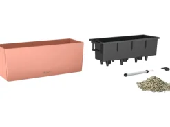 Lechuza® Pflanzgefäß Balconera Color 50 Korallrot 50 cm x 19 cm