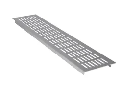 Leichtmetallgitter Alu 480 mm x 100 mm Silber