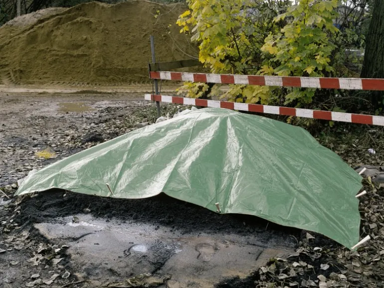 LUX Abdeckplane 4 m x 5 m Grün