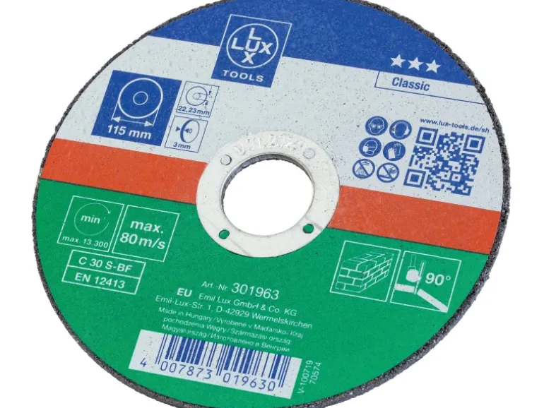 LUX Gewebe-Trennscheibe Classic Stein Ø 115 mm