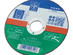 LUX Gewebe-Trennscheibe gerade für Stein 115 mm